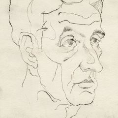 Cabeza de hombre - Oscar Tusquets Blanca