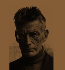 Póster Premio Nobel Samuel Beckett - Oscar Tusquets Blanca