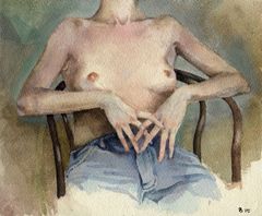 Anna top-less - Oscar Tusquets Blanca