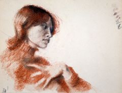 Anna leyendo retro - Oscar Tusquets Blanca