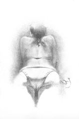 Anna en bikini, dorsal - Oscar Tusquets Blanca