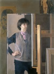 Autorretrato de pie   - Oscar Tusquets Blanca