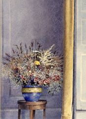 Flores secas en Fram Hall - Oscar Tusquets Blanca