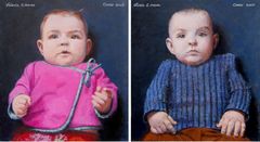 Valeria y Luca 6 meses - Oscar Tusquets Blanca