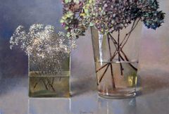 Gypsophila y hortensia - Oscar Tusquets Blanca