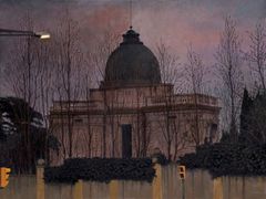 Atardecer. Pedralbes III - Oscar Tusquets Blanca