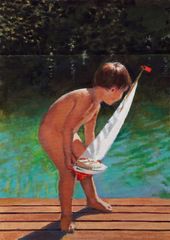 Luca con balandrito - Oscar Tusquets Blanca