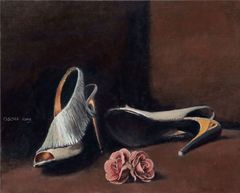 Zapatos y rosas - Oscar Tusquets Blanca