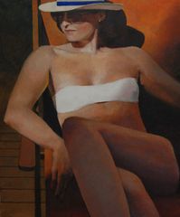 Eva con Montecristi - Oscar Tusquets Blanca