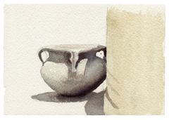 Vasija en Kuda Hura - Oscar Tusquets Blanca