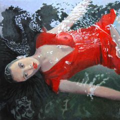 Laura como Ophelia - Oscar Tusquets Blanca