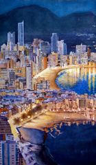 Atardecer desde Poniente - Oscar Tusquets Blanca